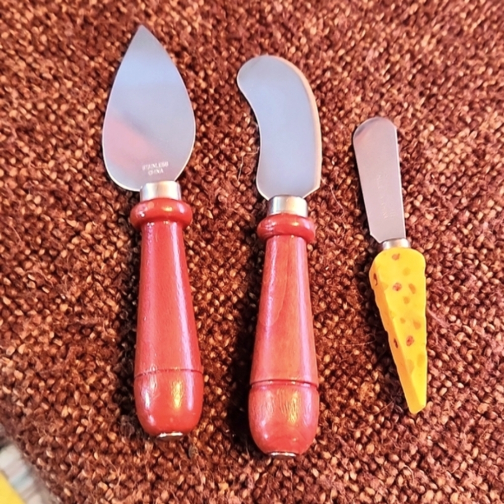 Williams Sonoma Cheese speader set - stainless steel